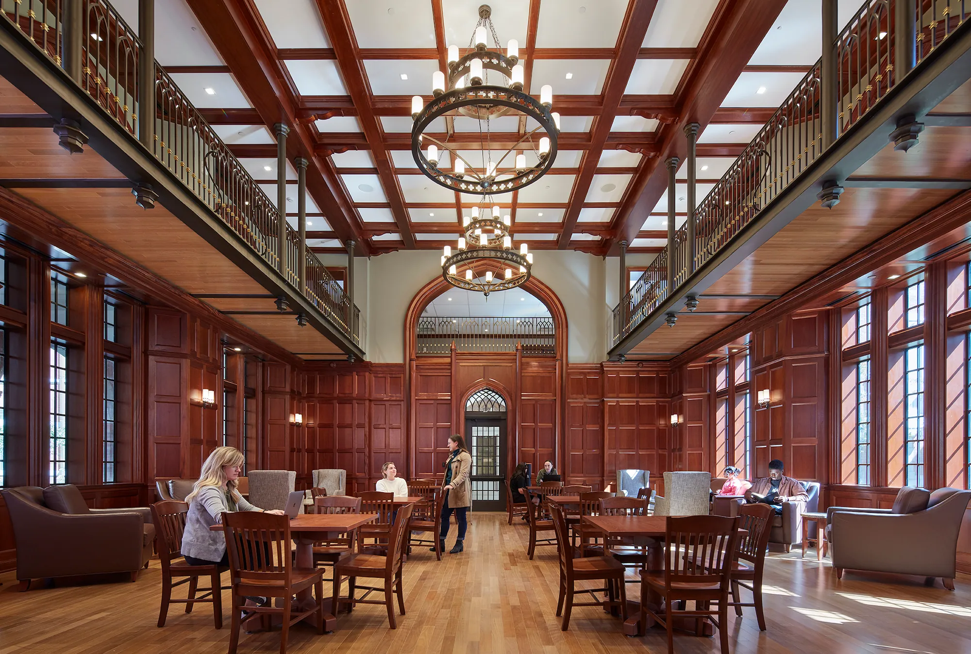 interior of Rothschold at Vanderbilt University